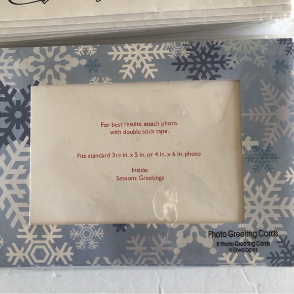 STUDIO 18 HOLIDAY PHOTO GREETING CARDS NWT SET OF TWO - Picture 6 of 13